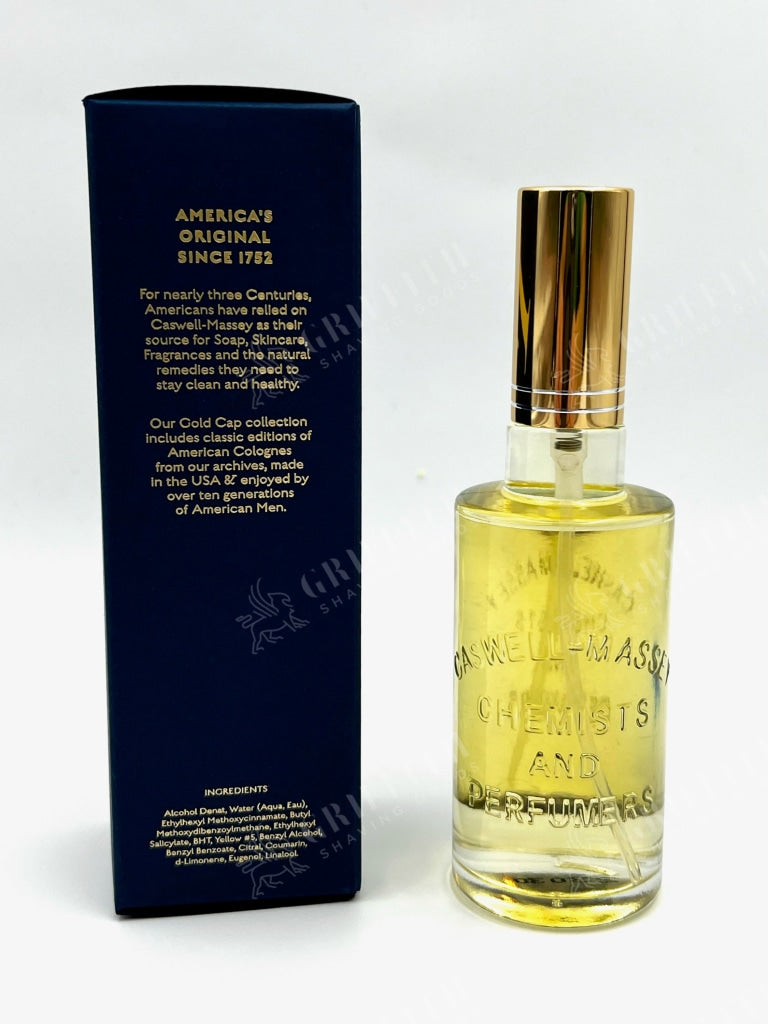 Caswell Massey Number Six Gold Cap Luxury Cologne (88Ml/3 Oz)