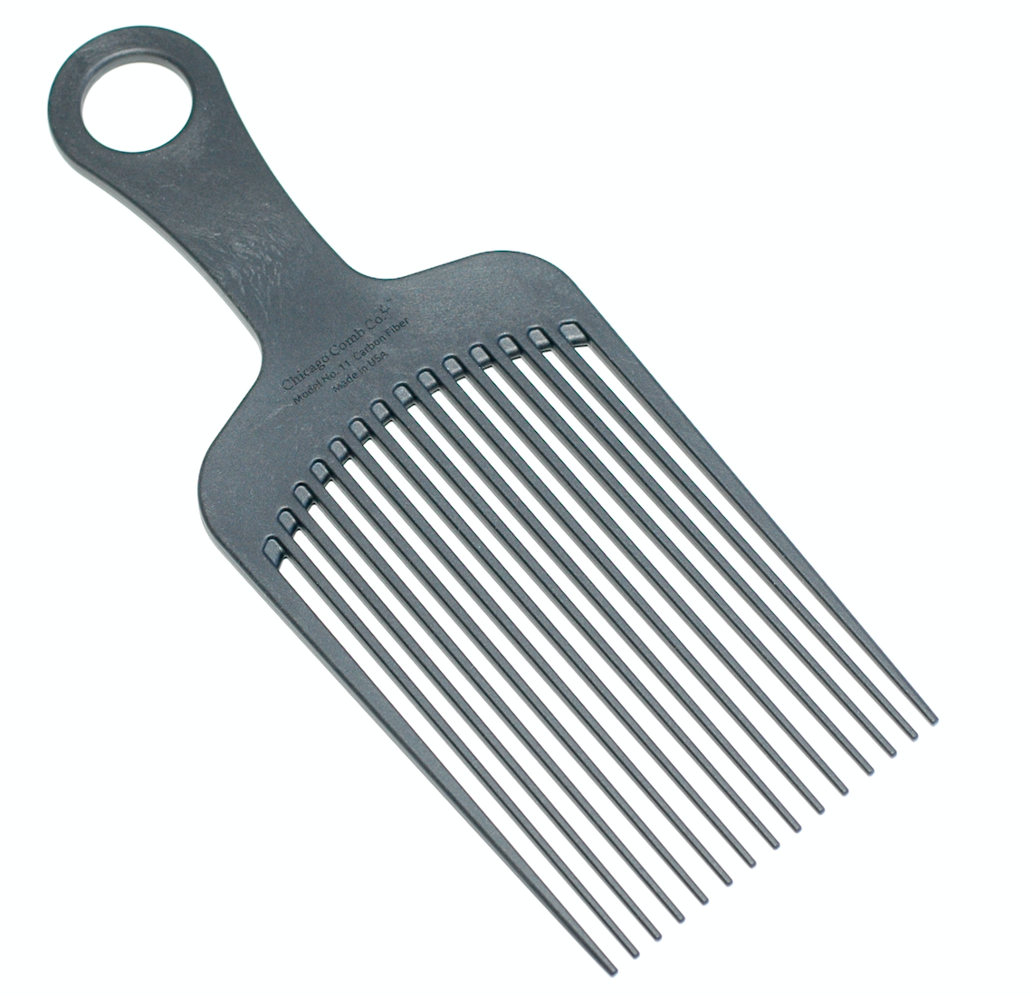 Chicago Comb Co. - Model No. 11 Carbon Fiber Comb