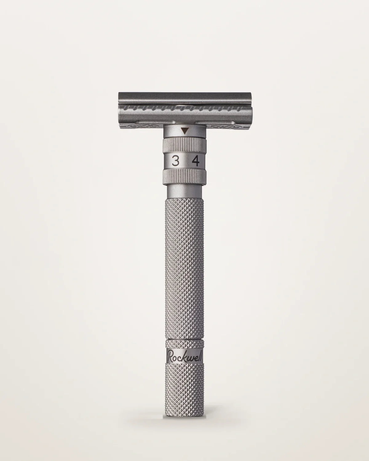 Rockwell SETPOINT™ Adjustable Safety Razor - Silver Aluminum