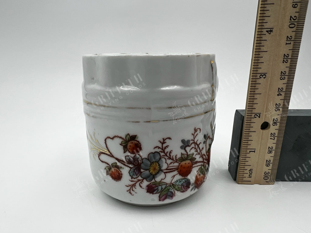 Antique Transferware Shaving Mug / Scuttle - Lovely and Good Condition
