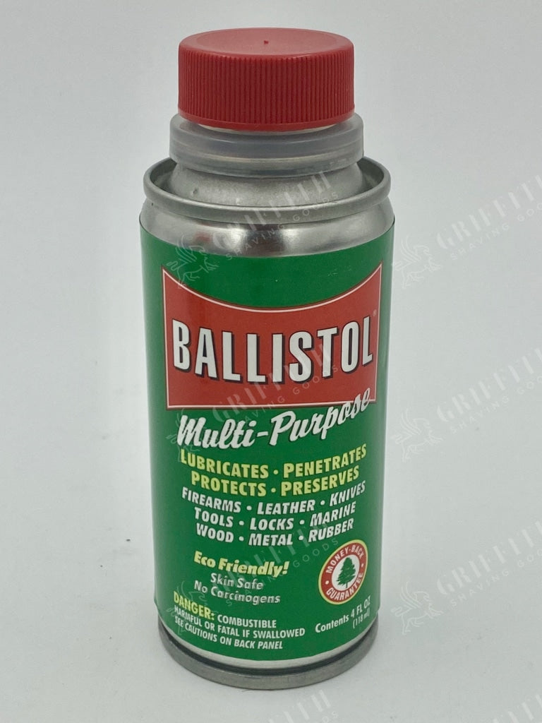 Ballistol Multi-Purpose Oil - Cleans, Lubricates & Protects - 4 fl. oz. Liquid (non-aerosol) Can
