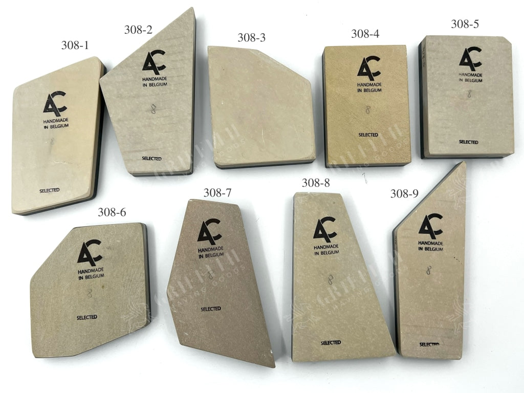 Belgian Coticule - Bout 8 Select Grade Sharpening Stone with Slurry Stone - CHOOSE YOUR STONE