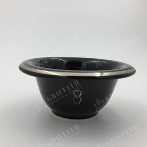 Classic Ceramic Shaving Bowl - Black