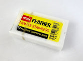 Feather New Hi-Stainless Double Edge Razor Blades (10 Blades Per Pack)
