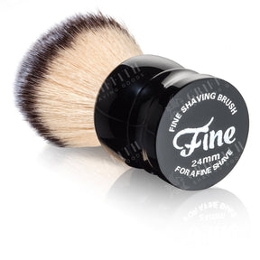Fine Accoutrements Stout Synthetic Bristle Shaving Brush - Black