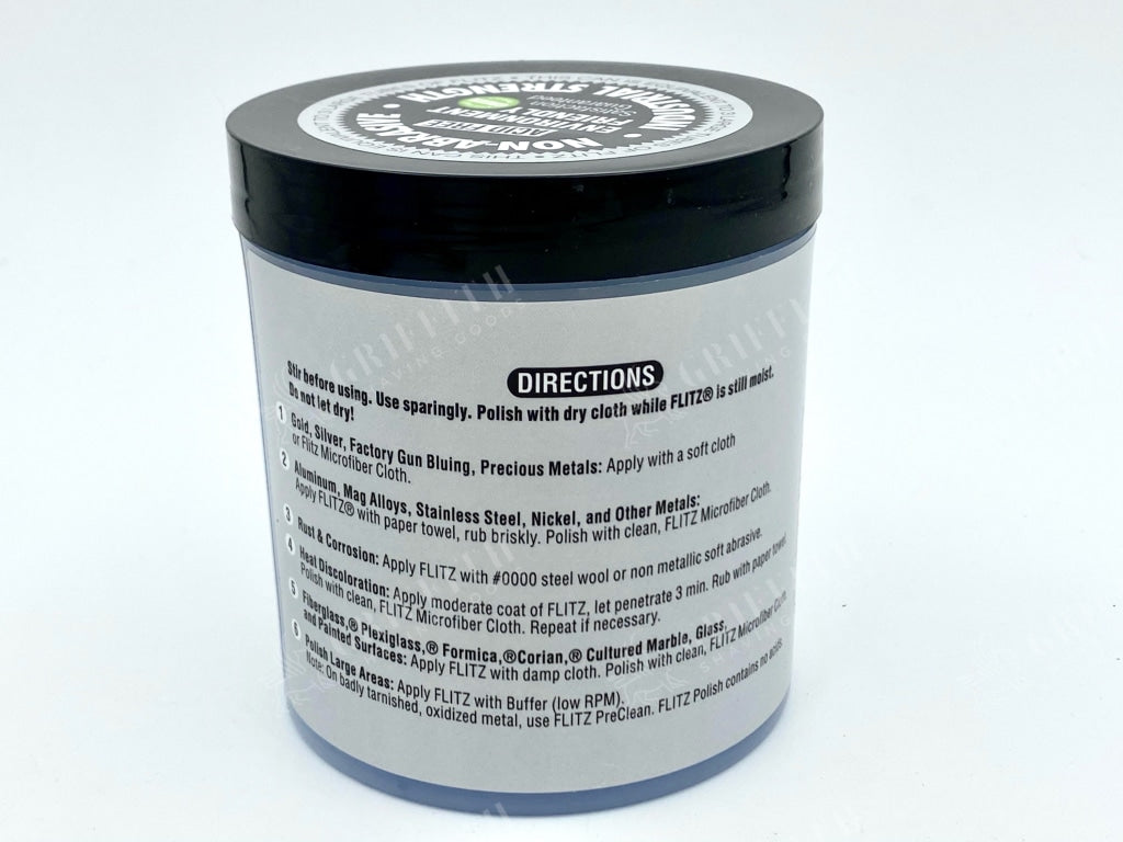 Flitz Premium Multipurpose Polishing & Cleaning Cream - 1Lb (453G) Jar