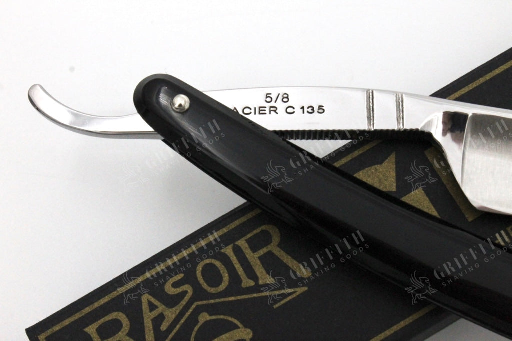 Le Grelot Medaille Dor Paris 1931 By Thiers Issard 5/8 Black Scales - Full Hollow Ground Straight