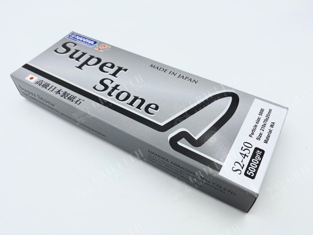 NANIWA "Super Stone" 5,000 GRIT - Japanese Water Sharpening Stone Hone