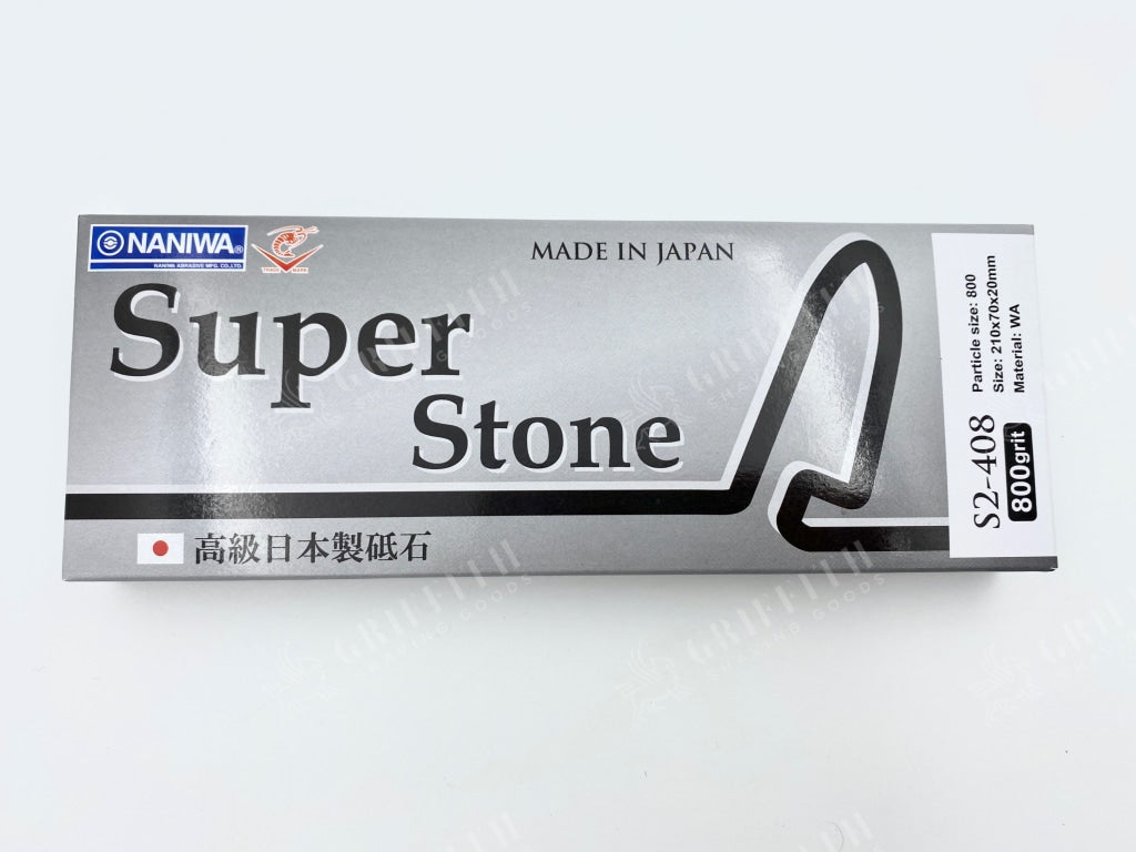 NANIWA "Super Stone" 800 GRIT - Japanese Water Sharpening Stone Hone