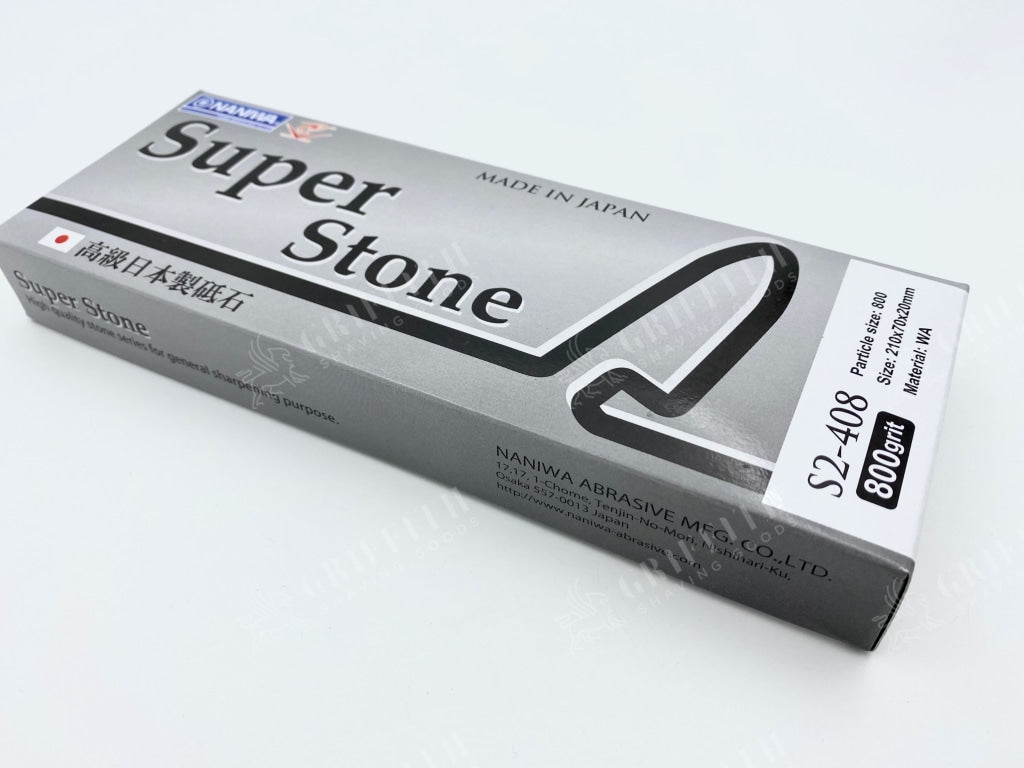 NANIWA "Super Stone" 800 GRIT - Japanese Water Sharpening Stone Hone