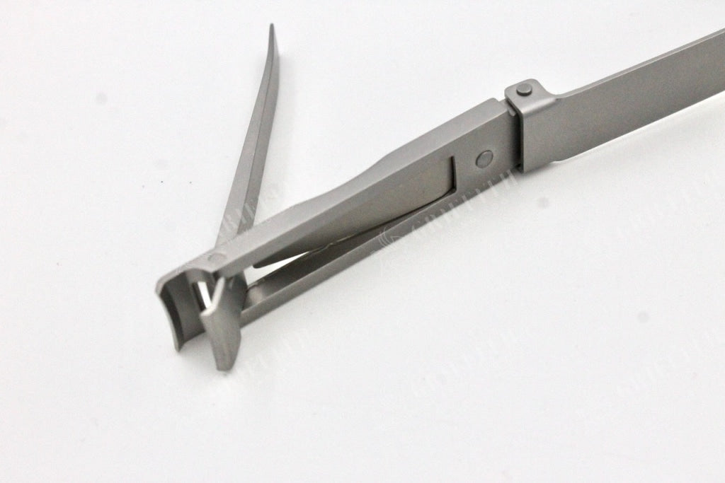 Niegeloh Extra Flat Stainless Steel TopInox Nail Clipper in Matte Finish