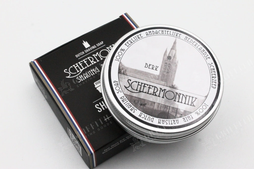 Scheermonnik Dutch Artisan Shaving Soap - Berk - 75g (2.6oz)