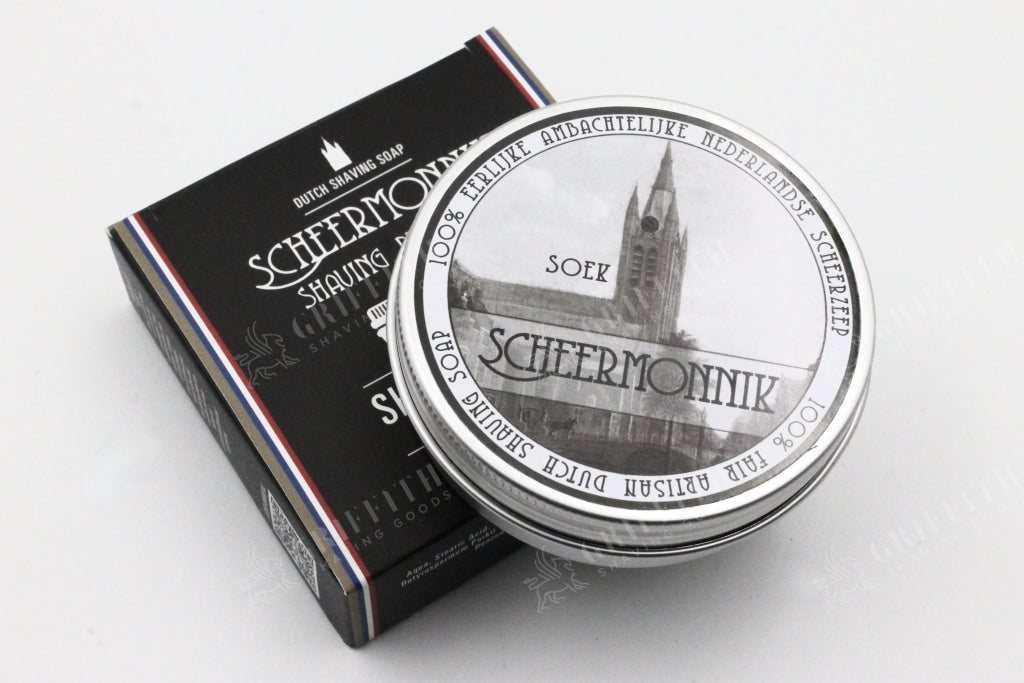 Scheermonnik Dutch Artisan Shaving Soap - Soek - 75g (2.6oz)