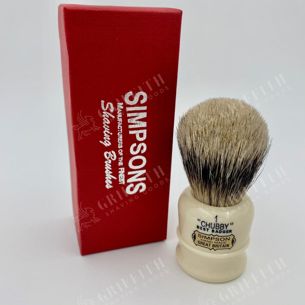 Simpson Chubby Ch1 Best Badger Shaving Brush Brushes