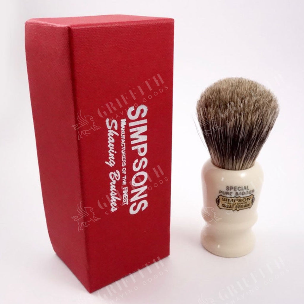 Simpsons Special S1 Pure Badger Shaving Brush