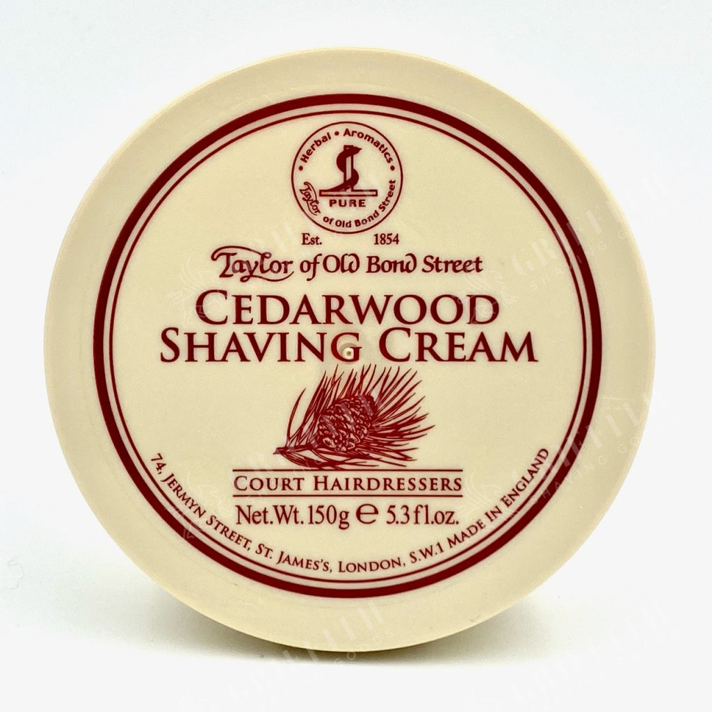 Taylor of Old Bond Street Cedarwood Shaving Cream Bowl 150g (5.3 oz)