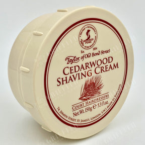 Taylor Of Old Bond Street Cedarwood Shaving Cream Bowl 150G (5.3 Oz) Creams