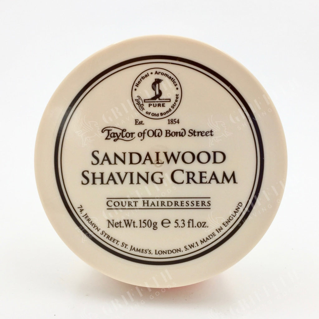 Taylor of Old Bond Street Sandalwood Shaving Cream 150g (5.3 oz)
