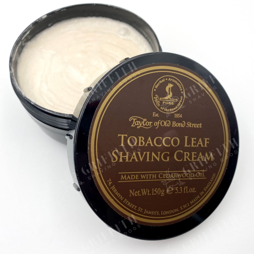 Taylor of Old Bond Street Tobacco Leaf Shaving Cream Bowl 150g (5.3 oz)