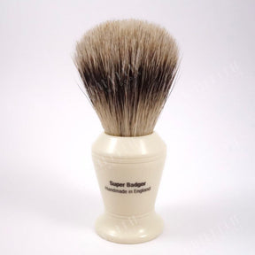 Vulfix No. 374 Lathe Turned Super Badger Shaving Brush Simpson Brushes