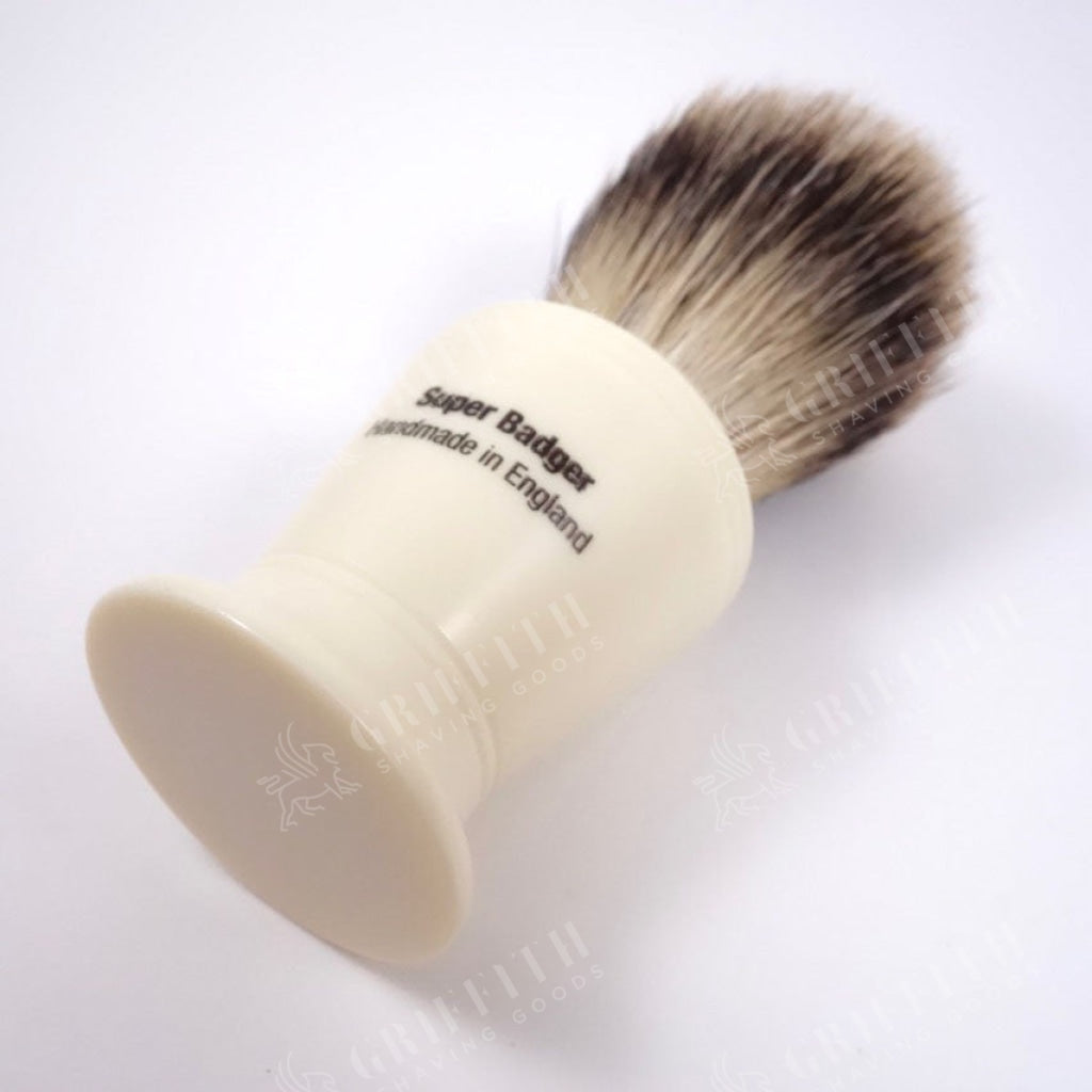 Vulfix No. 374 Lathe Turned Super Badger Shaving Brush Simpson Brushes