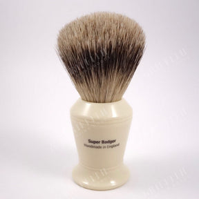 Vulfix No. 375 Lathe Turned Super Badger Shaving Brush Simpson Brushes