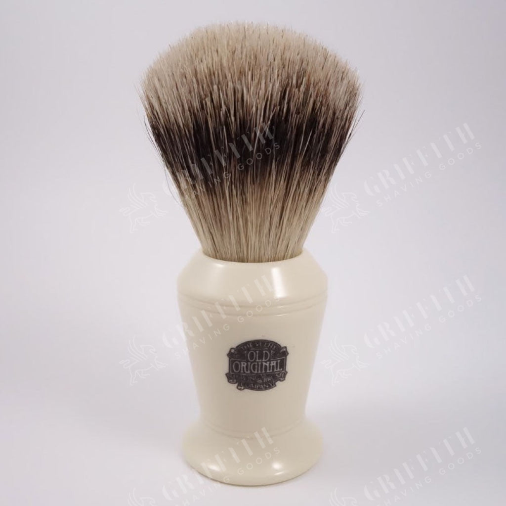 Vulfix No. 376 Lathe Turned Super Badger Shaving Brush Simpson Brushes