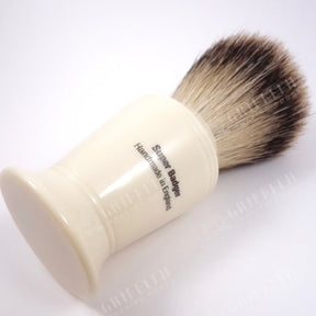 Vulfix No. 376 Lathe Turned Super Badger Shaving Brush Simpson Brushes
